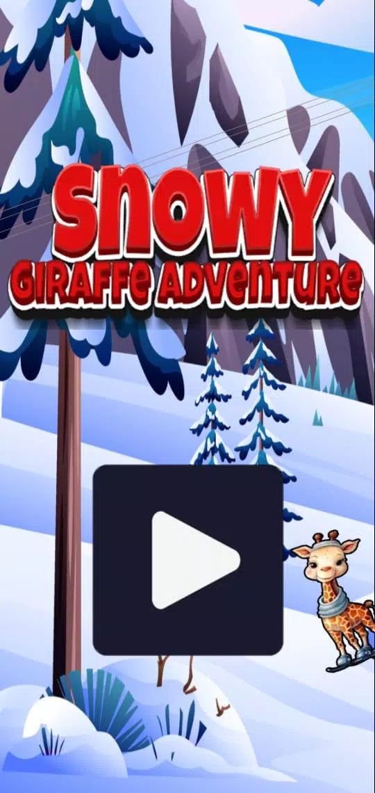 Snowy Giraffe Adventure Screenshot 0