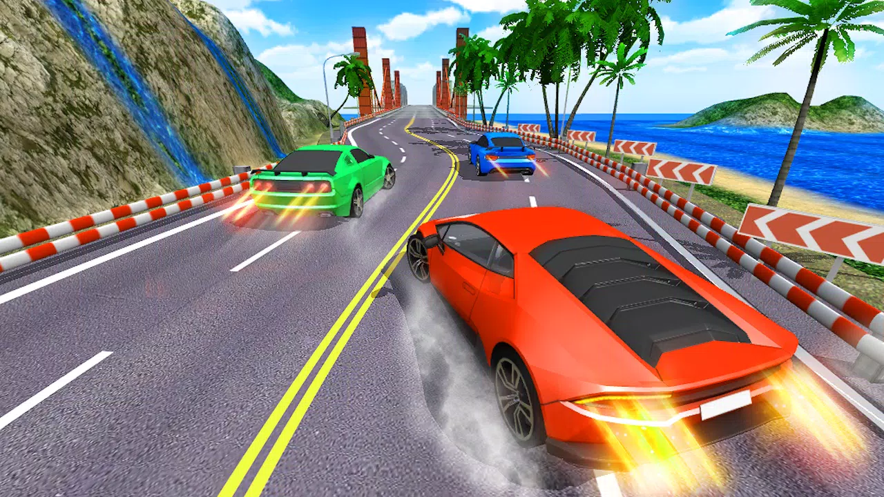 Highway Traffic Drift Cars Racer Zrzut ekranu 0