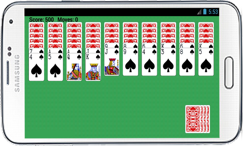 Spider Solitaire Free Game by Appsi Captura de pantalla 1