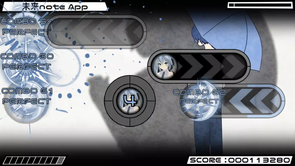 Beat Beat Vocaloid Reborn Tangkapan skrin 2