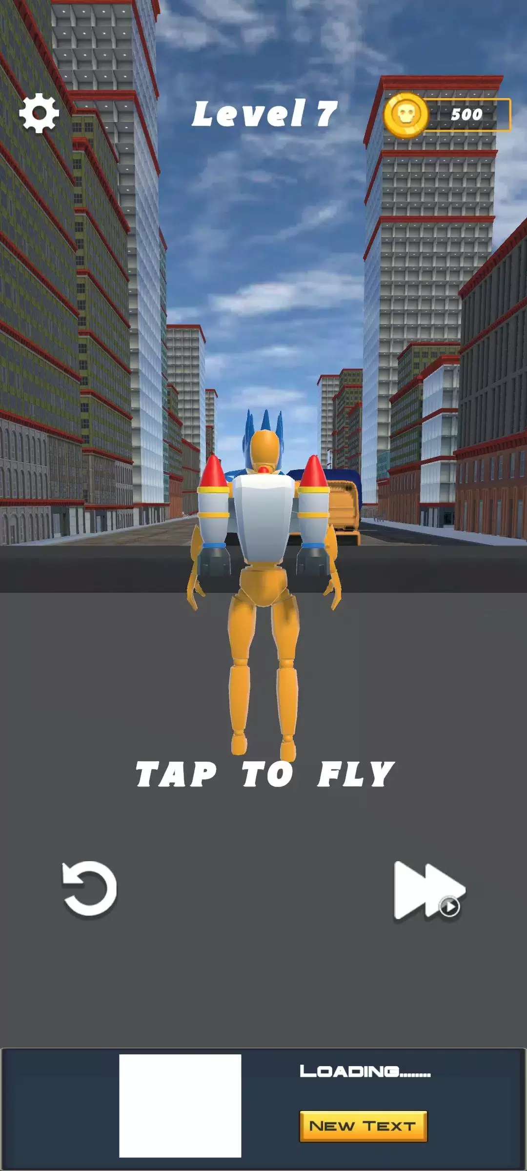 Jetpack Ragdoll: Fly Adventure 스크린샷 0