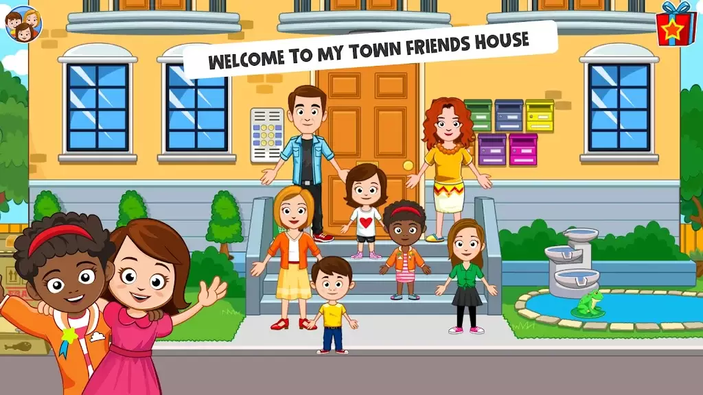 My Town: Friends house game Ảnh chụp màn hình 0