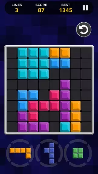 8!10!12! Block Puzzle 螢幕截圖 1