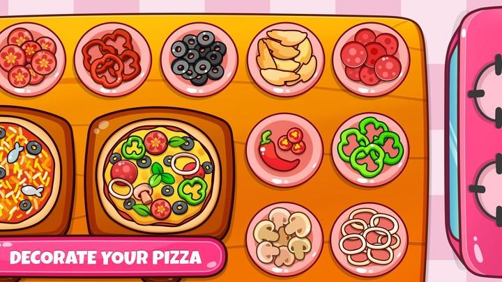 Kids Pizza Maker Cooking Games Ekran Görüntüsü 0