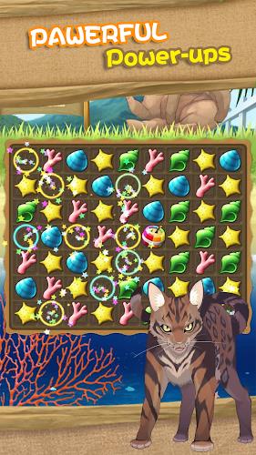 Cat Island Diary~Happy Match 3 Скриншот 3