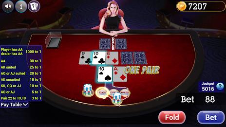 Texas Holdem Progressive Poker Capture d'écran 3