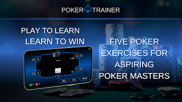 Poker Trainer - Learn poker Captura de pantalla 1