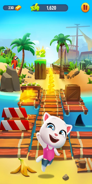 Talking Tom Gold Run Captura de pantalla 2