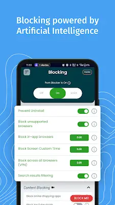 BlockerX: Porn Blocker/ NotFap ภาพหน้าจอ 1