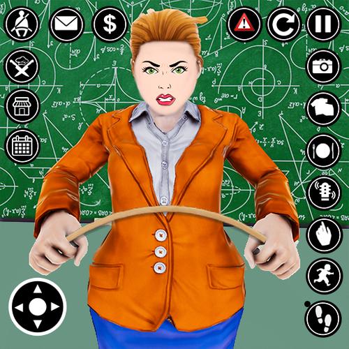 Scary School Teacher Prank 3D スクリーンショット 0