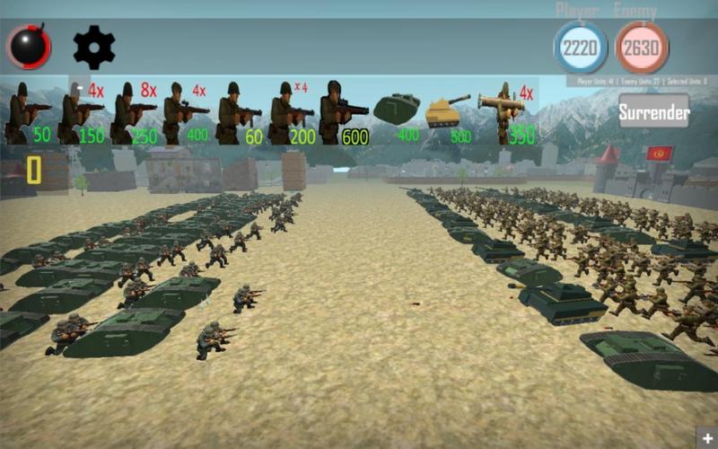WORLD WAR II: SOVIET WARS RTS スクリーンショット 2