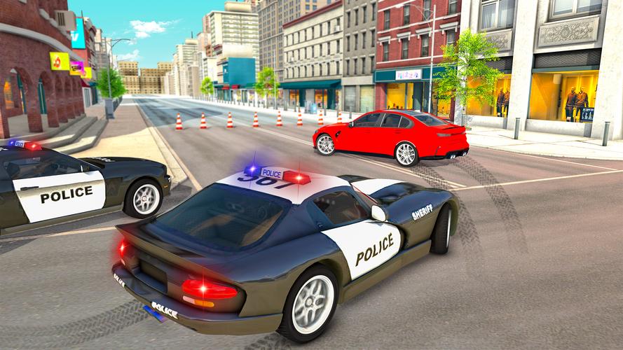 US Police Chase Thieves Games Ekran Görüntüsü 0