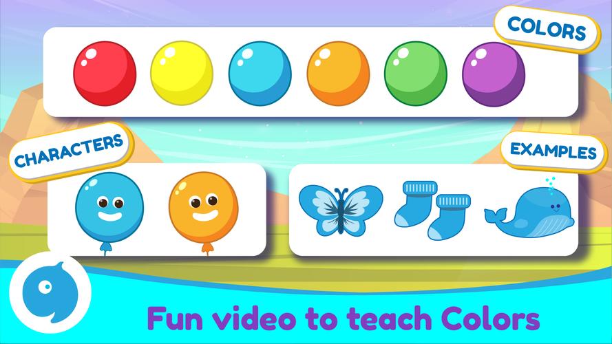 Colors & shapes learning Games スクリーンショット 3