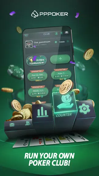 PPPoker-USA-Holdem,Omaha Capture d'écran 2
