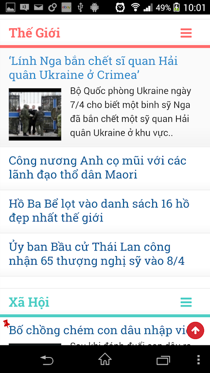 XaLuan Doc Bao Moi Tin Tuc 24h Zrzut ekranu 3