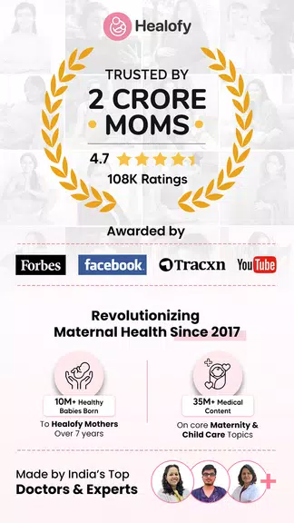 Healofy Pregnancy & Parenting Ảnh chụp màn hình 0
