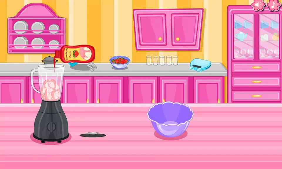 Strawberry Ice Cream Sandwich Captura de pantalla 1