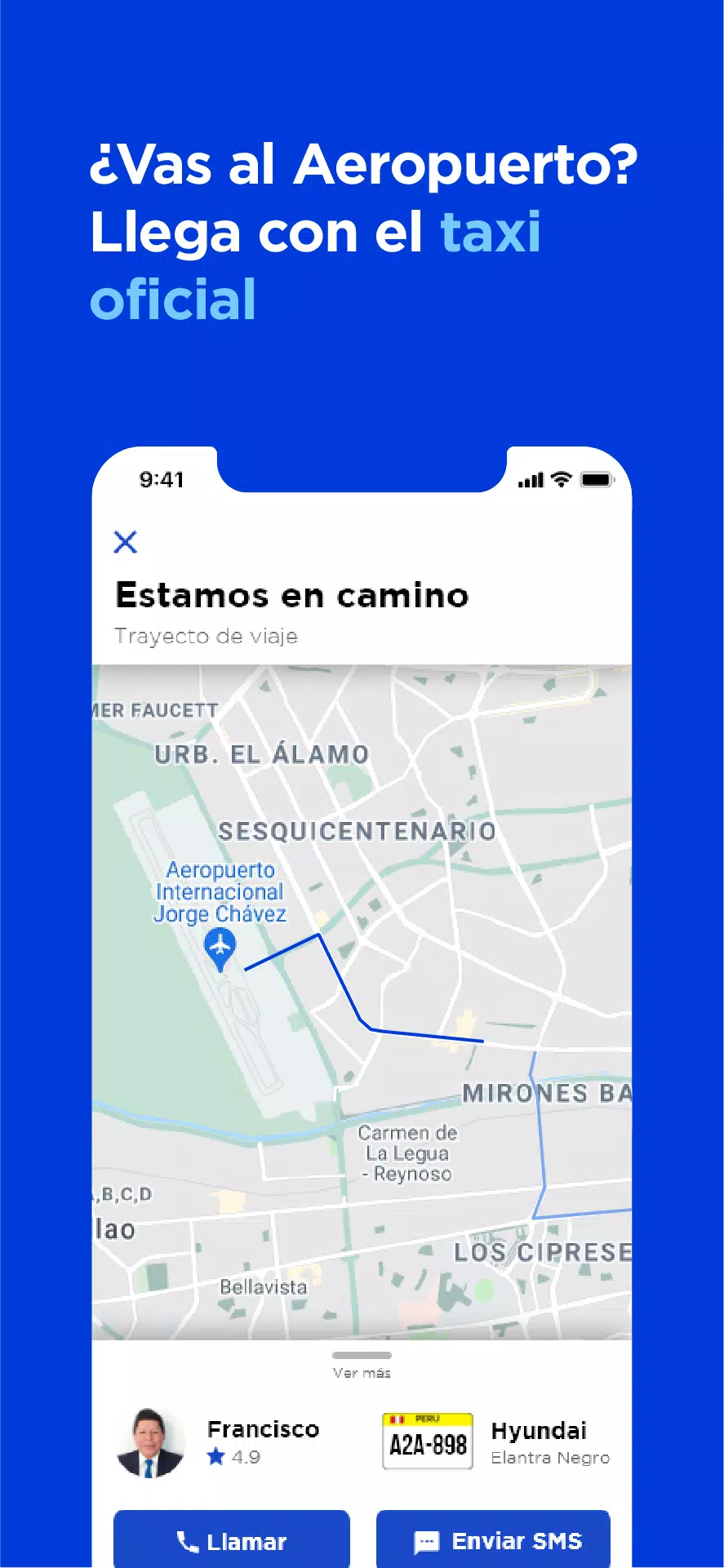 Directo, un app de taxi Ảnh chụp màn hình 3