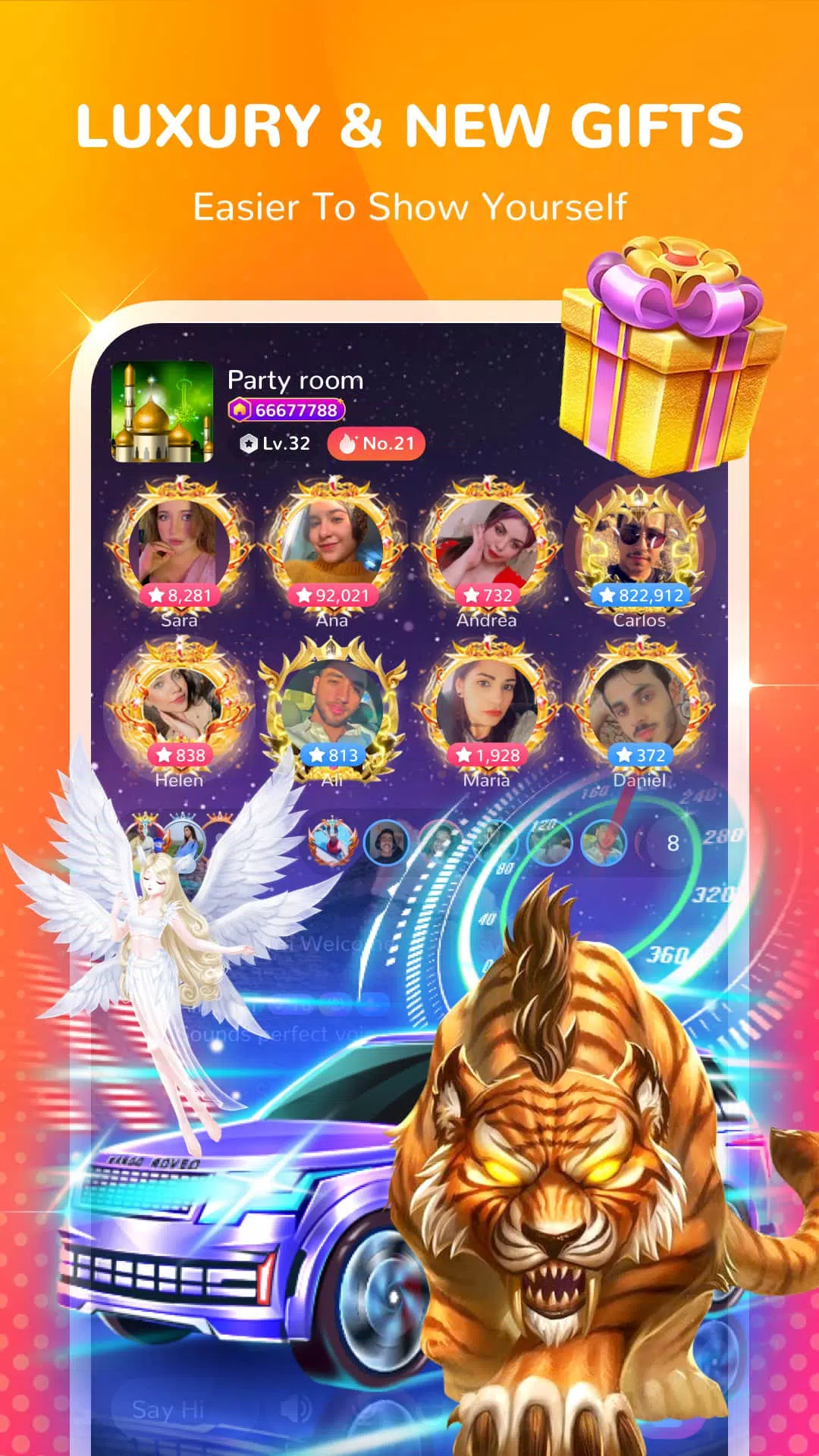 Honey Jar - Voice Chat & Party Screenshot 1