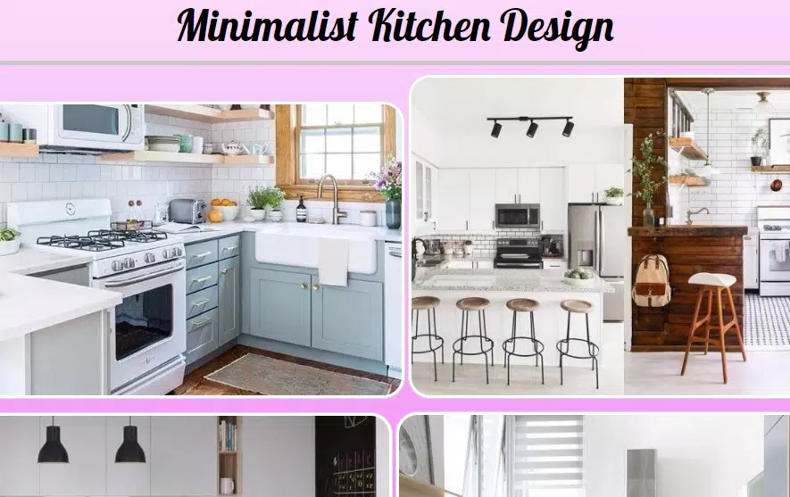 Minimalist Kitchen Design Schermafbeelding 3