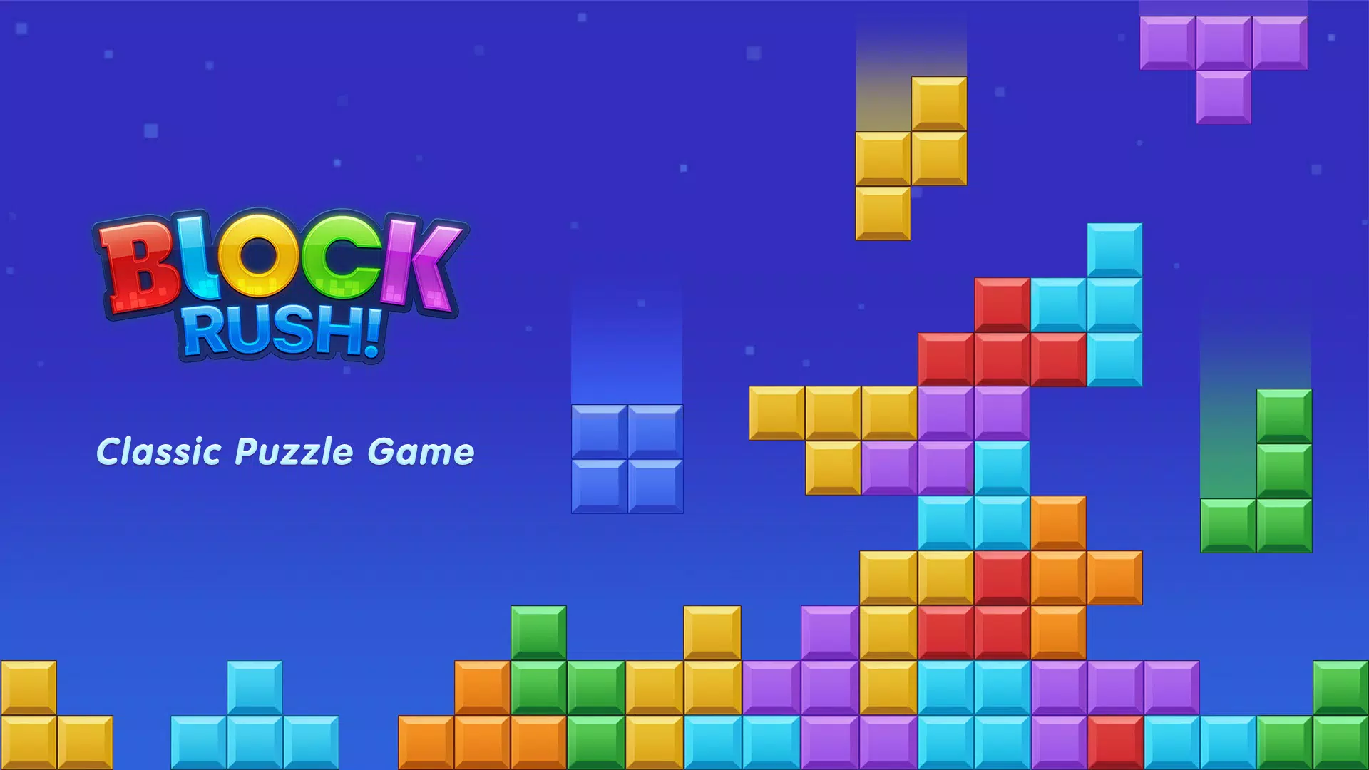 Block Rush - Block Puzzle Game Captura de pantalla 0