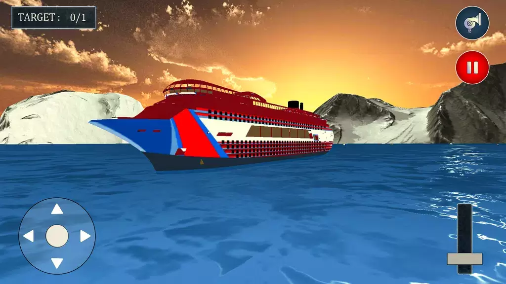 Sea Captain Ship Driving Sim ภาพหน้าจอ 1