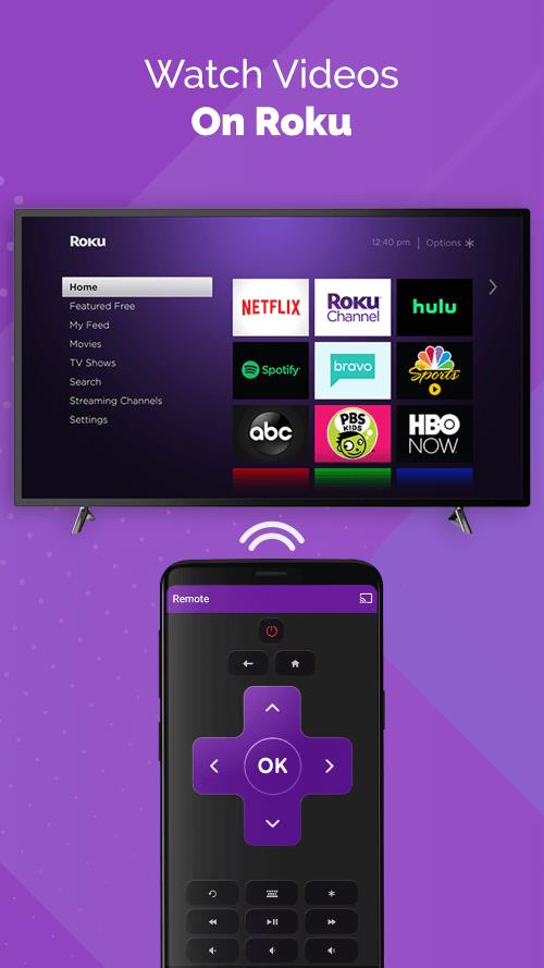 Remote Control for Roku TV Ekran Görüntüsü 3