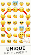 Emoji Puzzle Matching Game Captura de pantalla 2