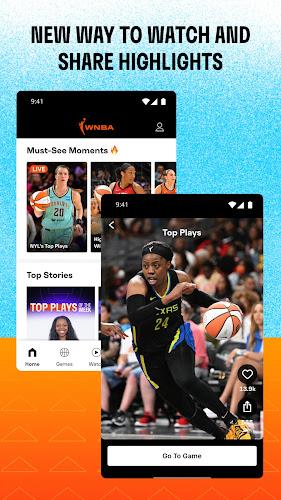 WNBA - Live Games & Scores স্ক্রিনশট 2