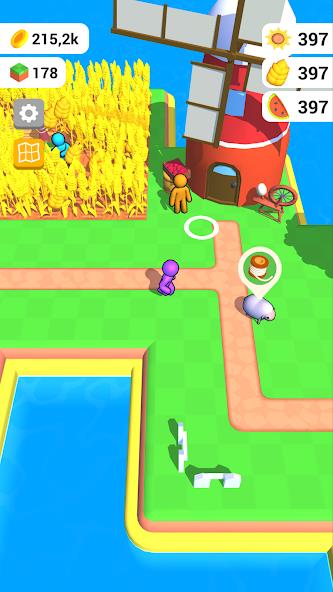 Farm Land: Farming Life Game स्क्रीनशॉट 0