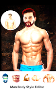 Men Body Styles SixPack tattoo Captura de tela 0