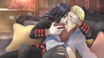 Vampire Slave: A Yaoi Visual Novel ဖန်သားပြင်ဓာတ်ပုံ 1