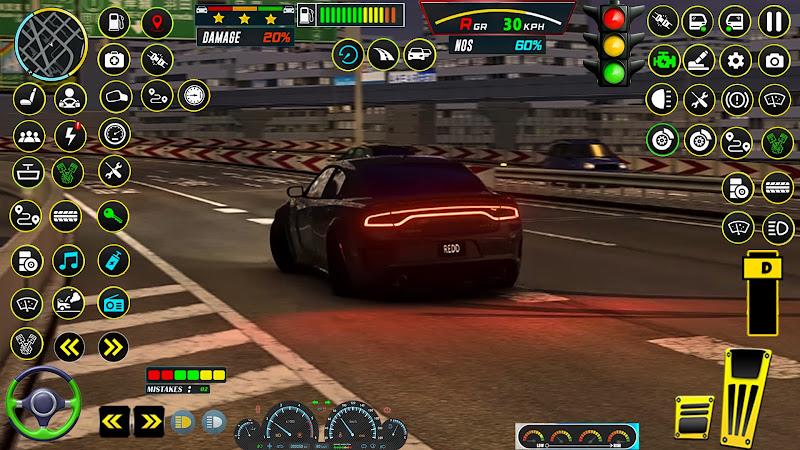 US Car Driving Simulator Game Скриншот 2