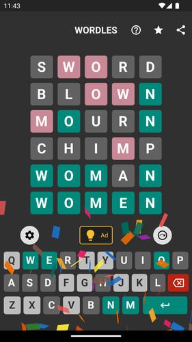 Wordles Unlimited 螢幕截圖 0