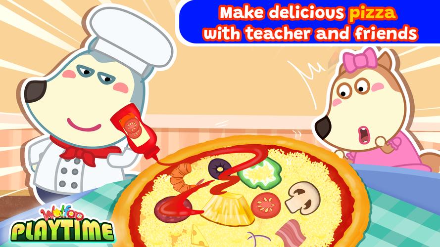 Wolfoo Playtime School Stories 螢幕截圖 2
