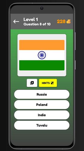 Flags Quiz - Guess The Flags স্ক্রিনশট 2
