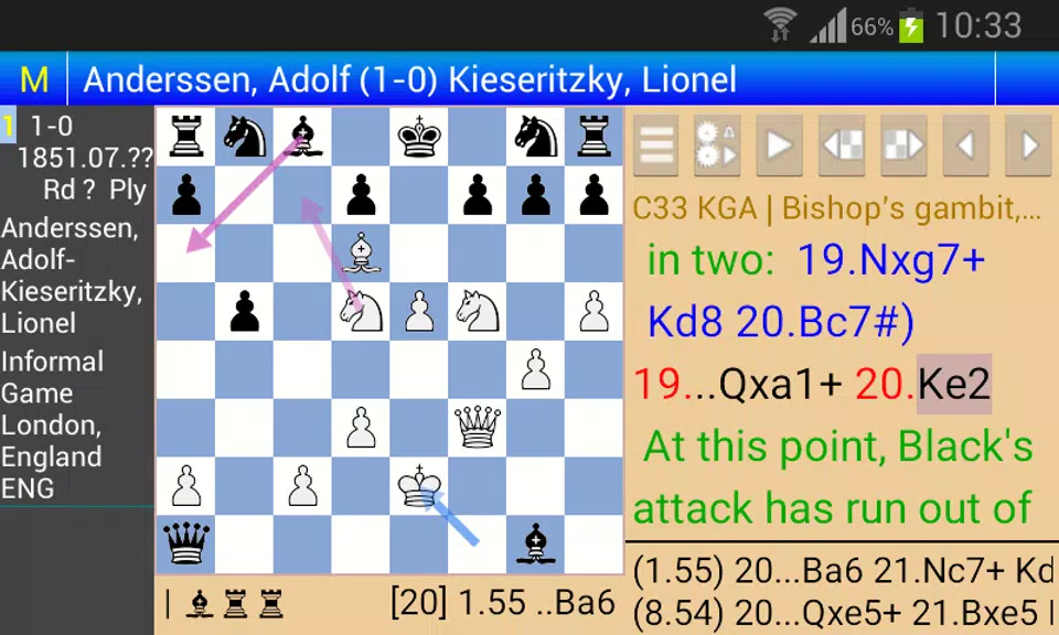 Schermata Stockfish Chess Engine (OEX) 2