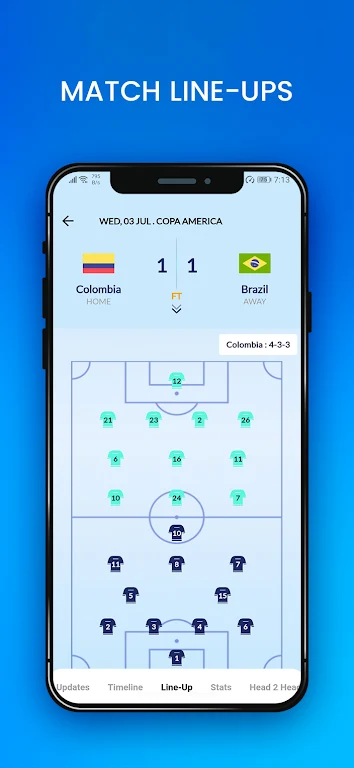 CNF Sports Pro Schermafbeelding 2