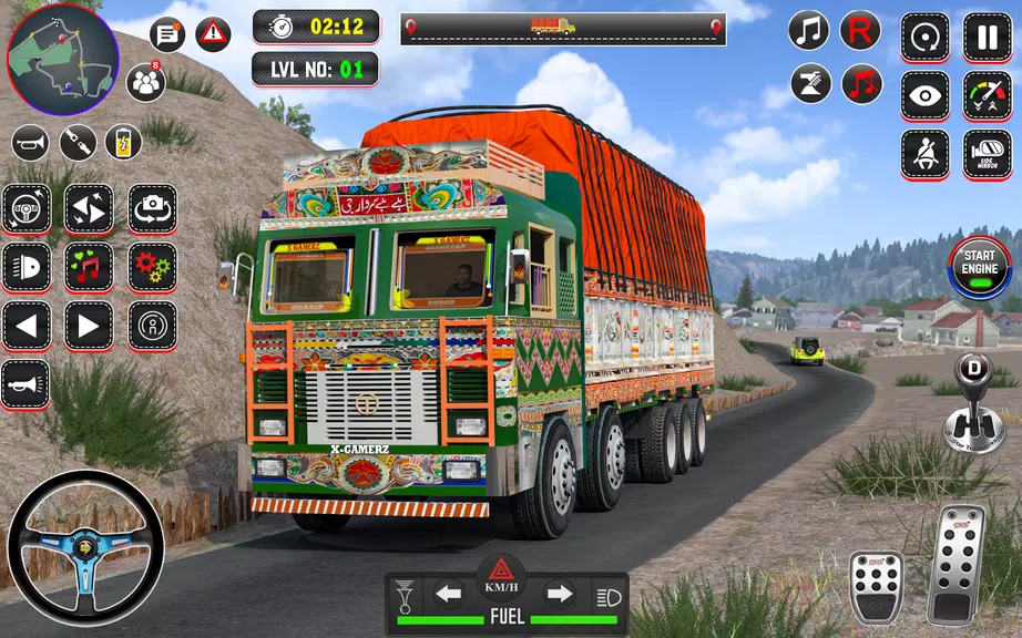 Cargo Truck Driving Games 3D Ekran Görüntüsü 0