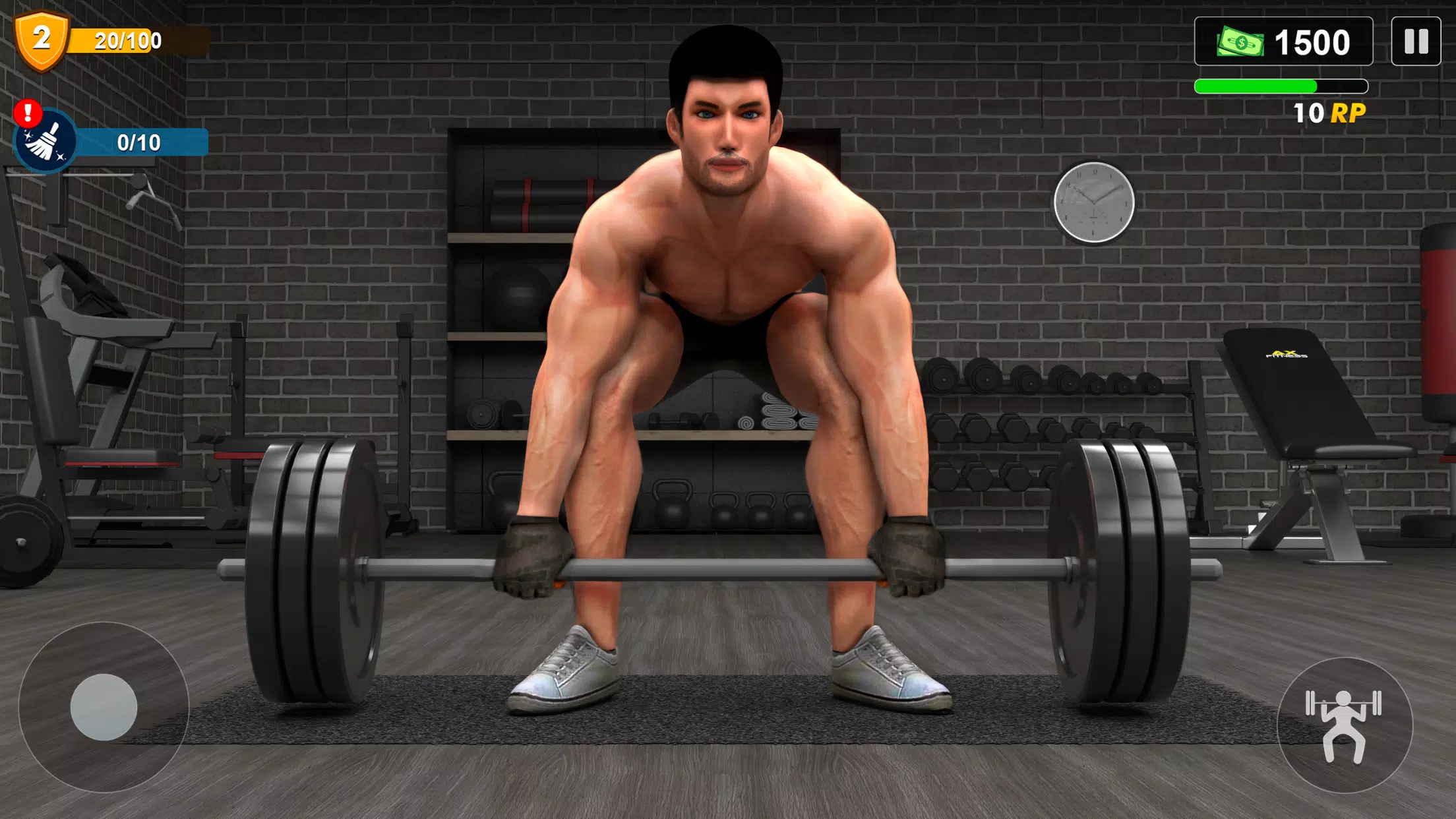Workout Gym Simulator Game 24应用截图第0张