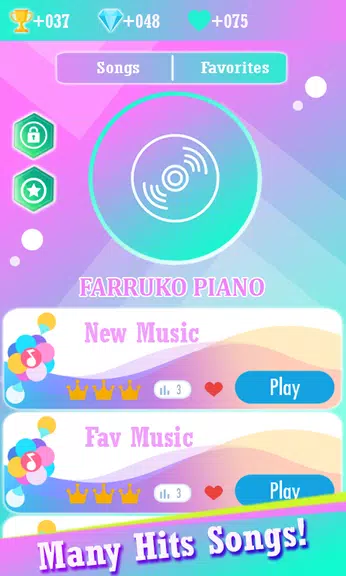 Schermata Farruko Piano Tiles Game 0