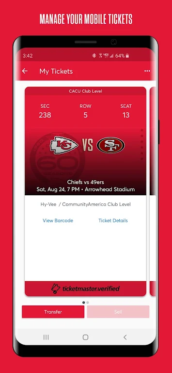 Chiefs Mobile Ảnh chụp màn hình 2