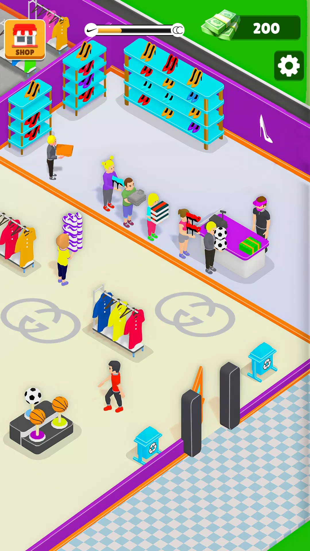 Outlet Store 3d – Tycoon Game Zrzut ekranu 3