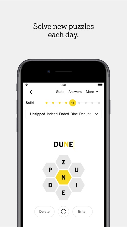 NYT Games ภาพหน้าจอ 2