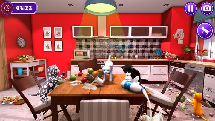 Pet Cat Simulator Cat Games Ekran Görüntüsü 1