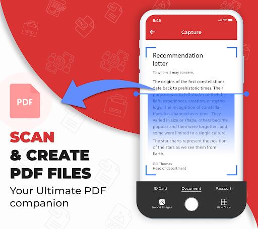 PDF Maker: Docs & ID Scanner ဖန်သားပြင်ဓာတ်ပုံ 0