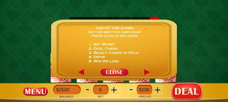 Jacks or Better - Video Poker Screenshot 3