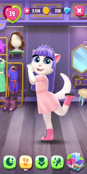 My Talking Angela 2 ภาพหน้าจอ 2