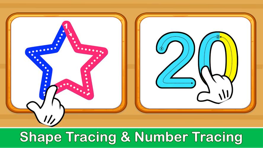 ABCD Kids - Tracing & Phonics スクリーンショット 1