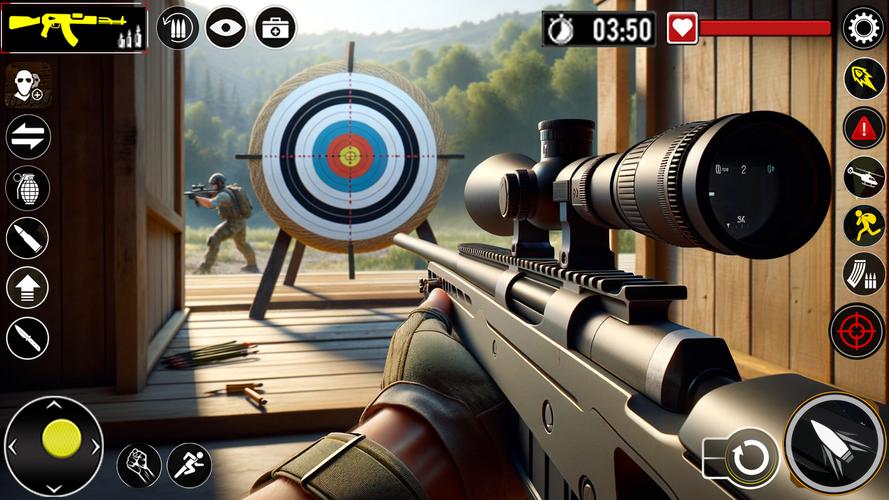 Real Target Gun Shooter Games Скриншот 2